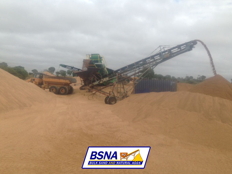 Charters Towers Sand Plant Bulk Sand & Natural Aggs